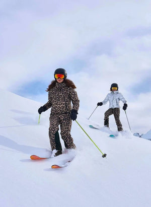 Molo - Hansine Pro Leopard şişme mont | Kahverengi