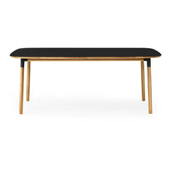 Normann Copenhagen - Form Dikdörtgen Masa 95x200 cm | Siyah