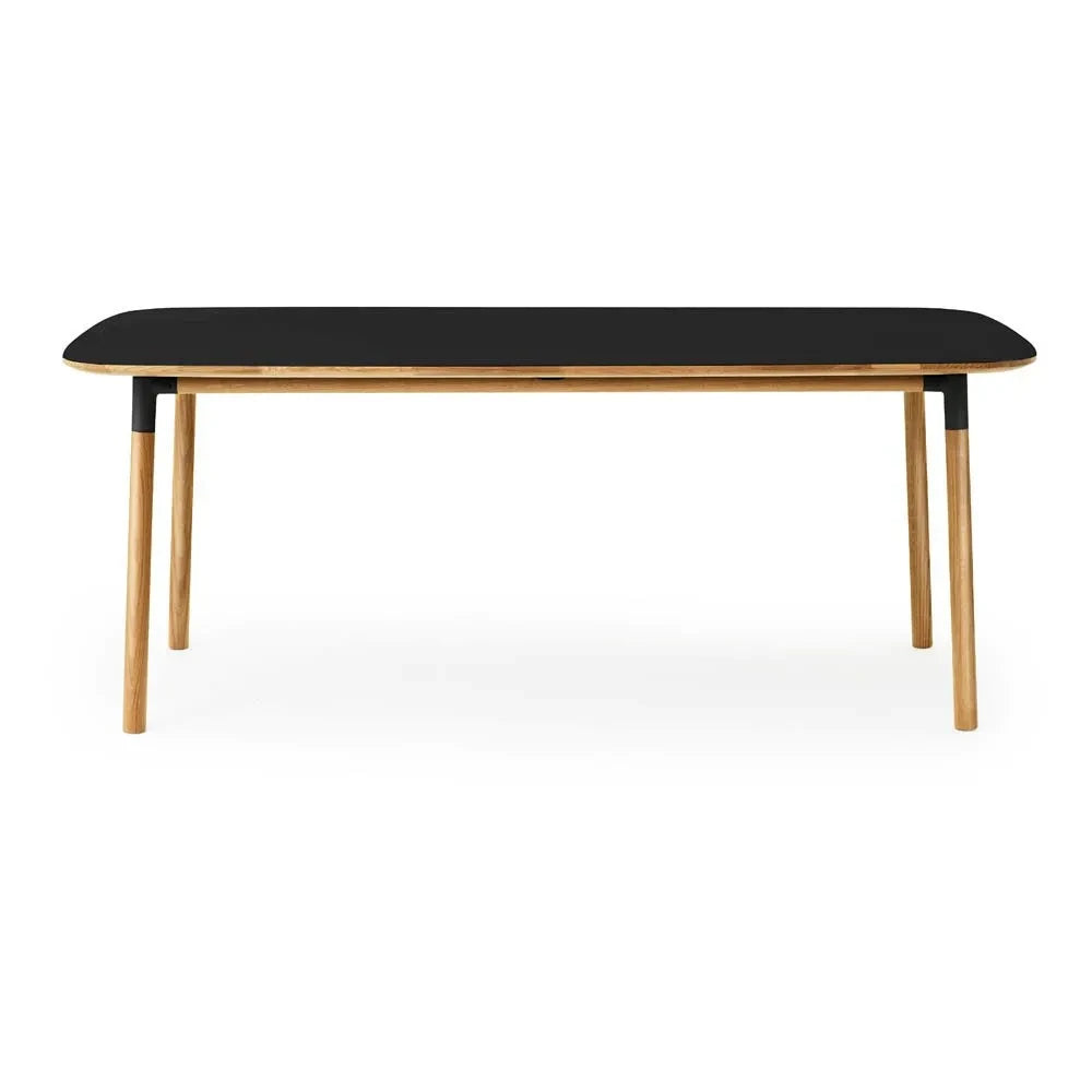 Normann Copenhagen - Form Dikdörtgen Masa 95x200 cm | Siyah