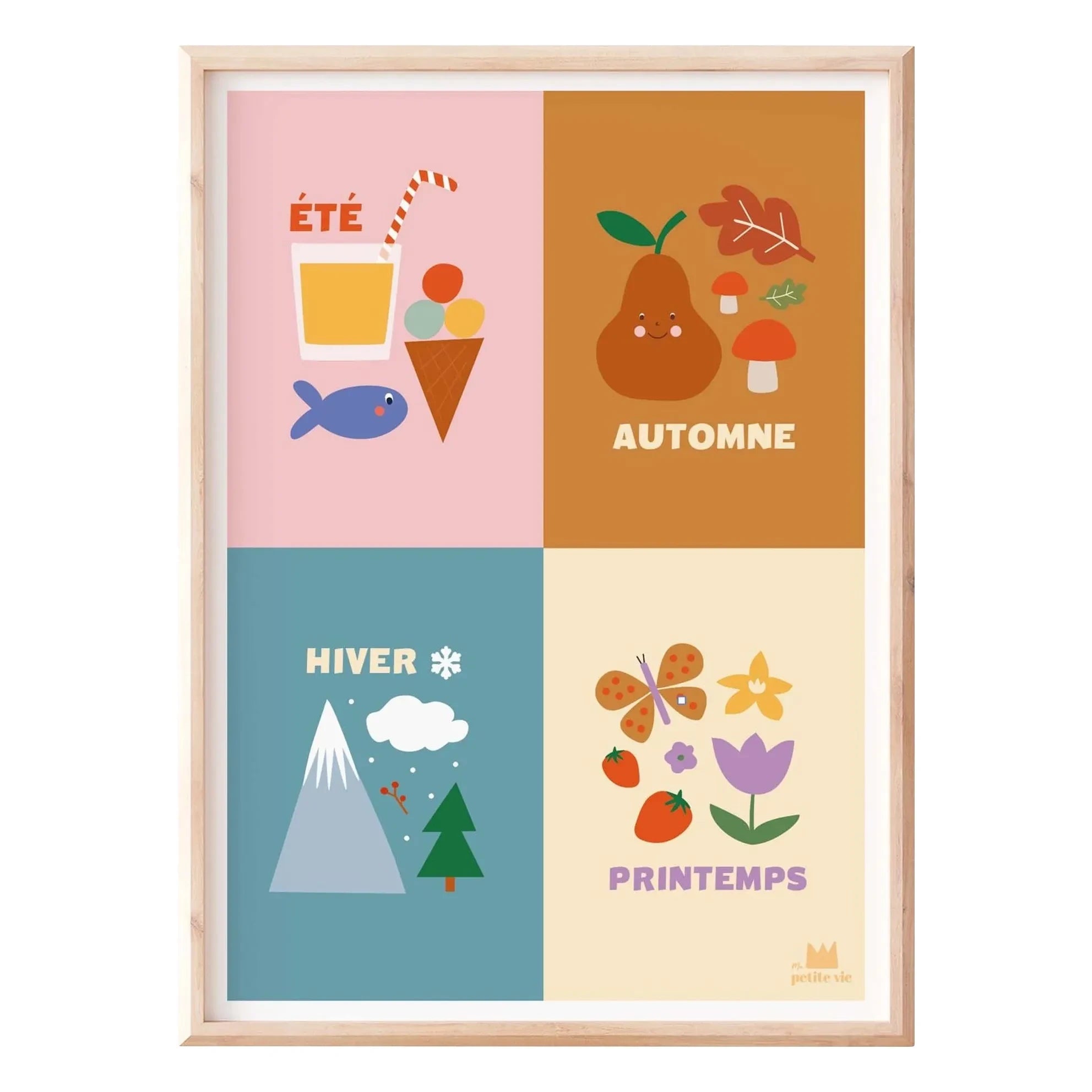 Ma petite vie - Les 4 saisons posterler