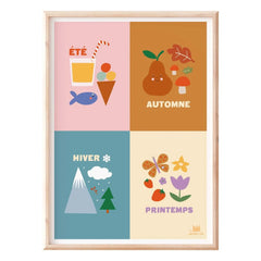 Ma petite vie - Les 4 saisons posterler