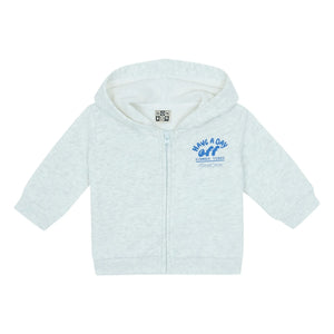 Bonton - Lu Dayoff Benekli Kapüşonlu Sweatshirt | Gri