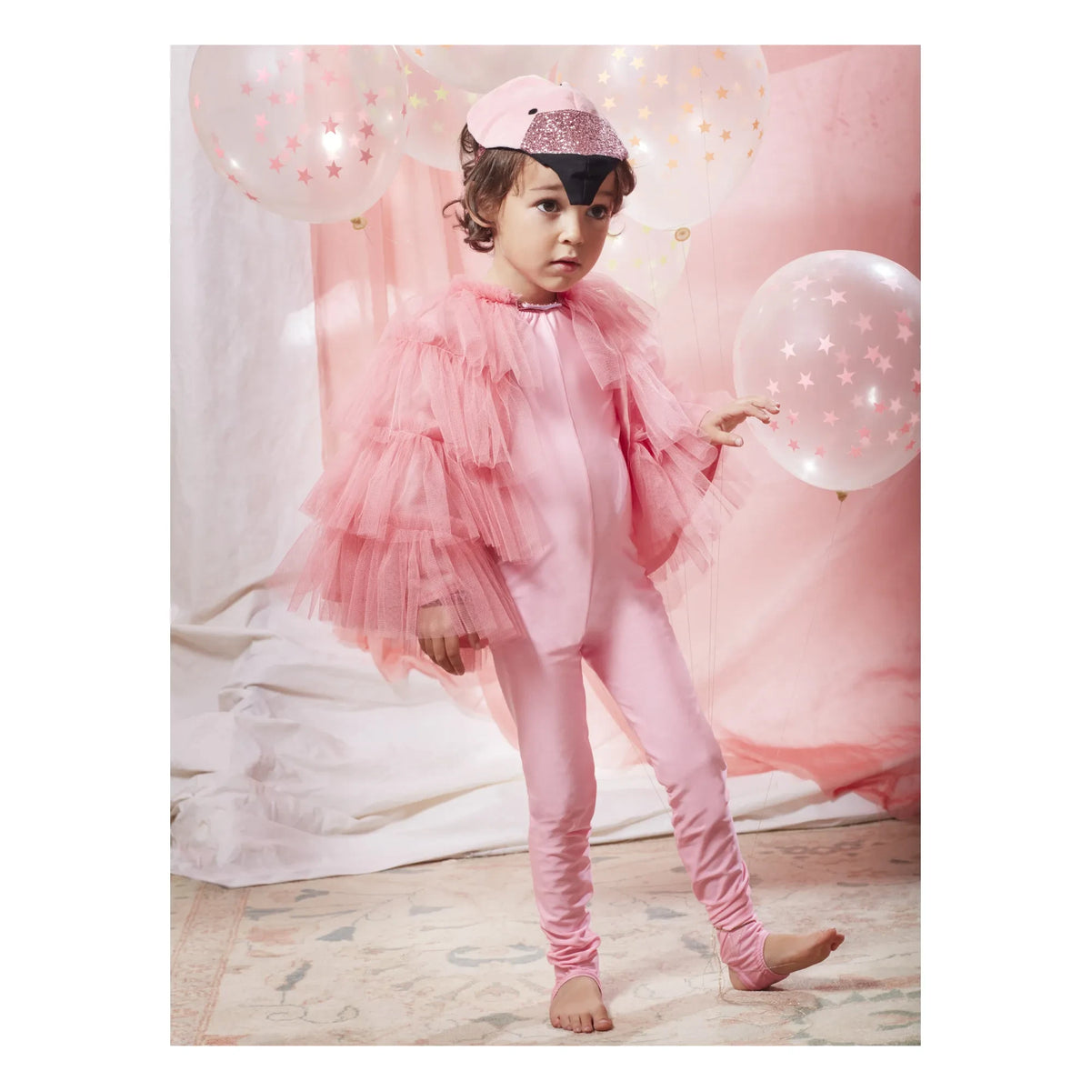 Meri Meri - Pembe Flamingo Kostümü