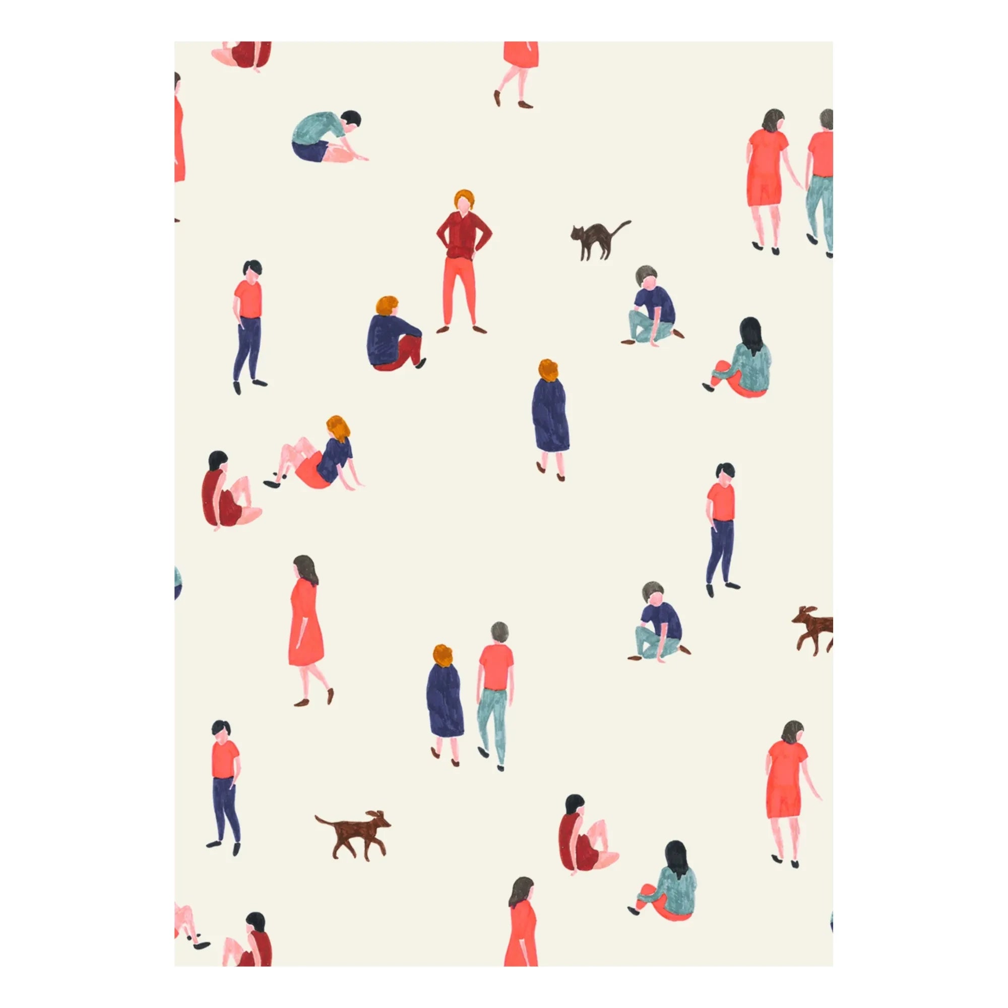 Season Paper - Promenade Duvar Kağıdı