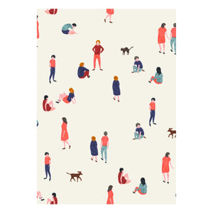 Season Paper - Promenade Duvar Kağıdı