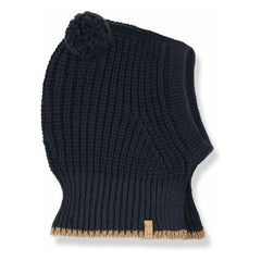 1+ in the family - Ebbe Merino yün balaklava | Lacivert