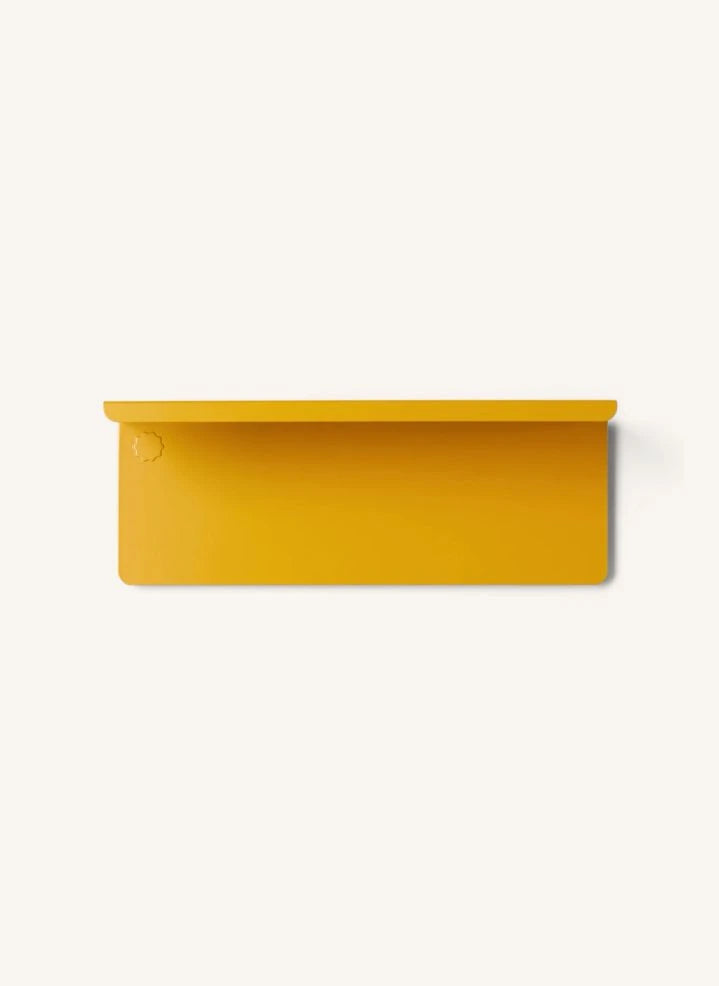 Mustard Made - رف معدني للجدران | أصفر باهت