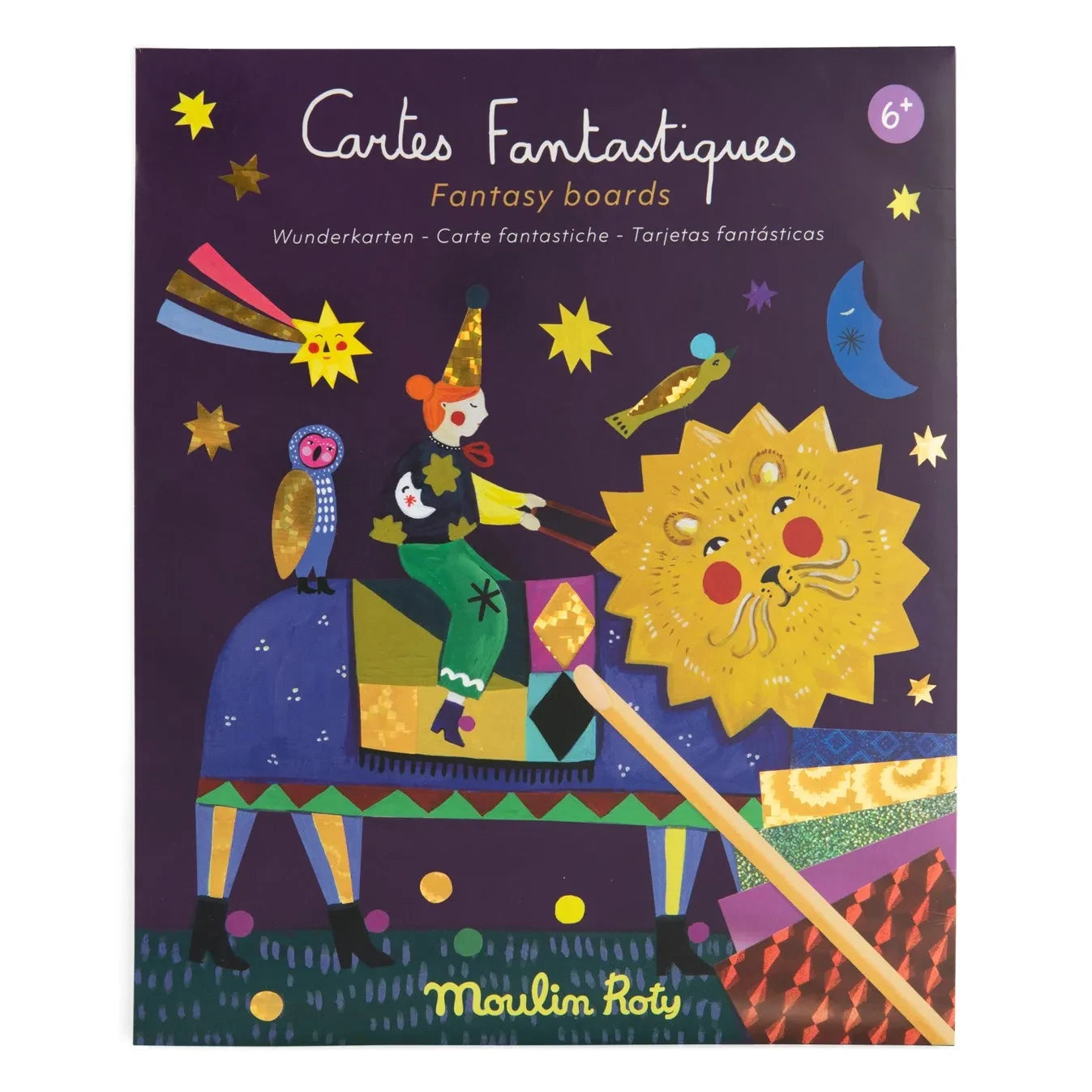 Moulin Roty - Fantazi Kartlar - Kayan Kometler