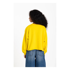 Finger in the nose - Organik pamuklu BAY sweatshirt | Sarı