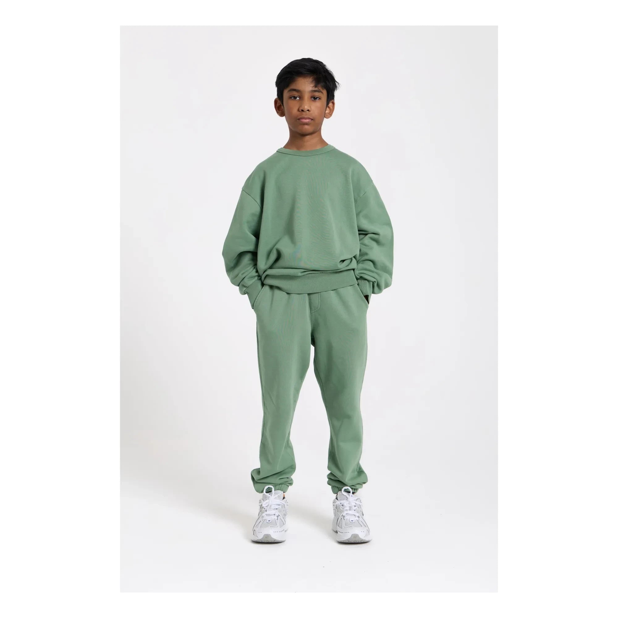 Smallable Kid - Rush organik pamuk jogger | Haki