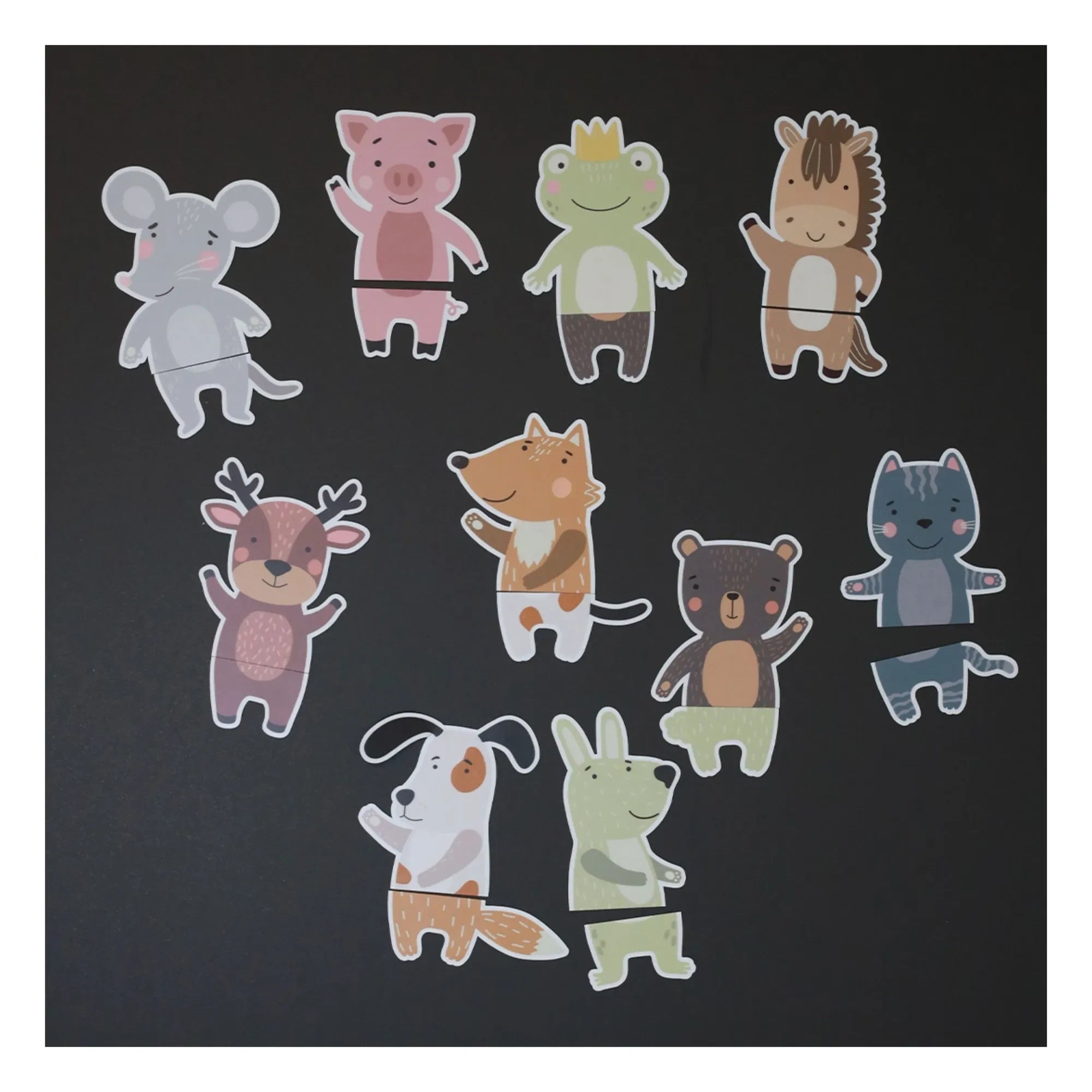 Ferflex - Compagnons des prés manyetik puzzle