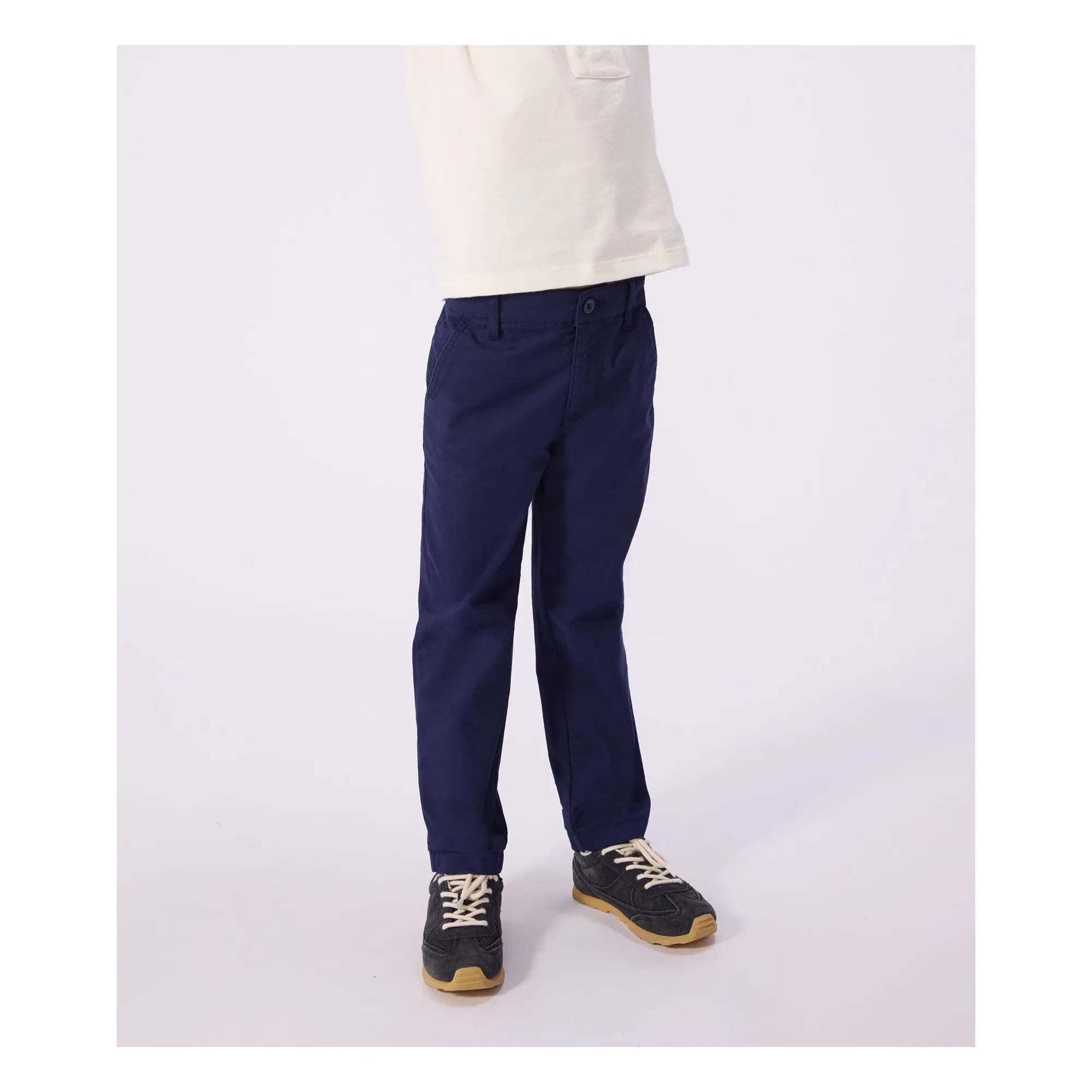 Petit Bateau - Bej Chino Gabardin Pantolon