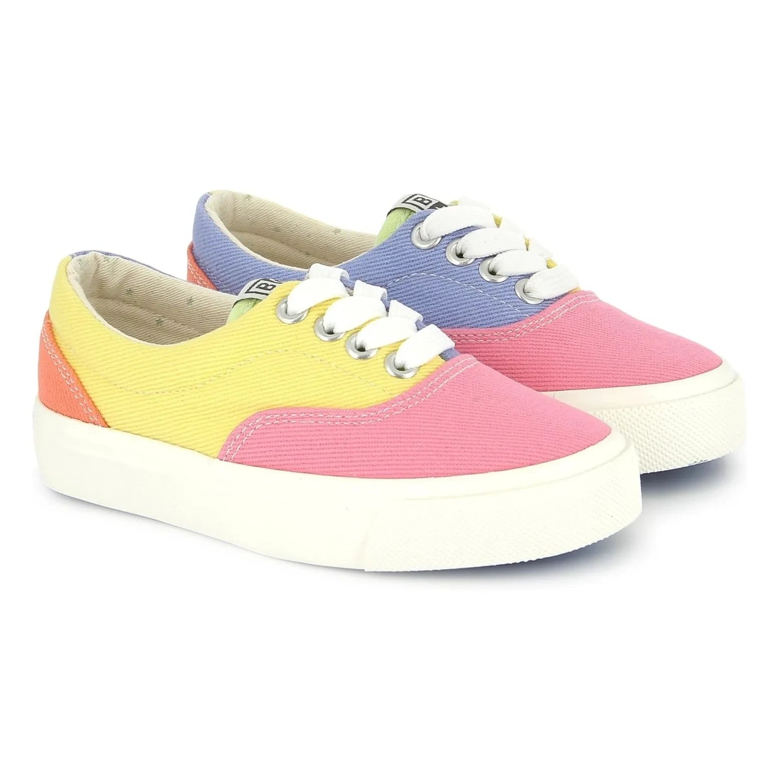 Bonton - Elastik Bağcıklı Kaykay Sneakers | Candy pink