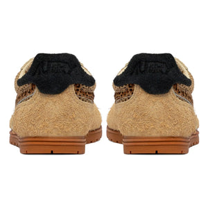 Autry - Windspin Low Leopard Süet Sneakers | Camel