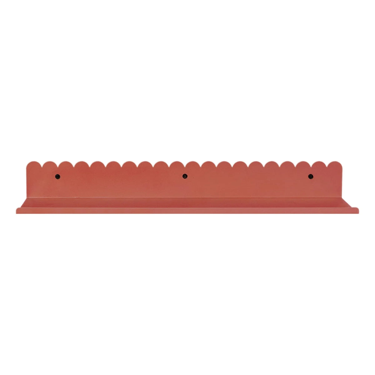 Nobodinoz - Vibes duvar rafı 50x16 cm | Terracotta