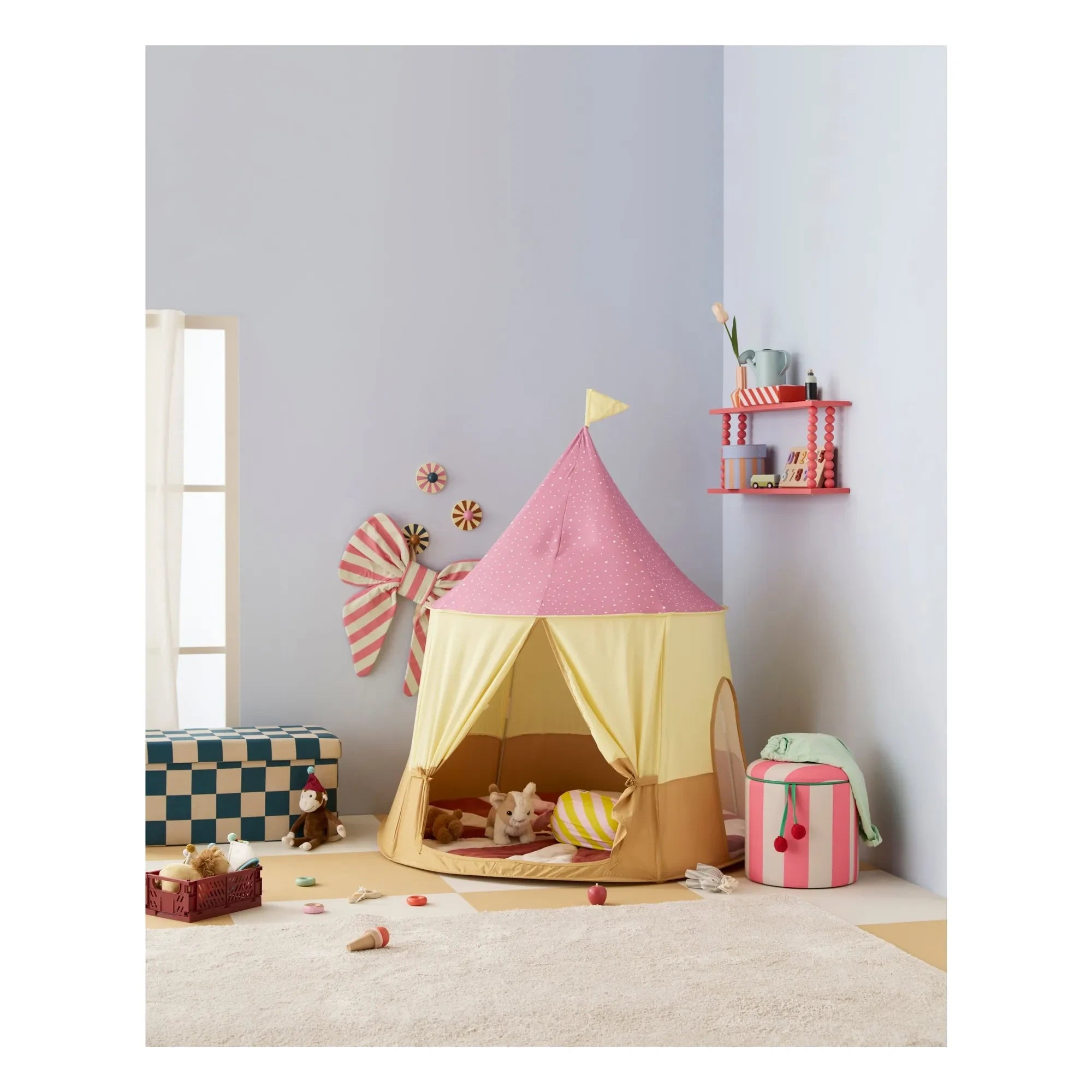 Kid's Concept - Sirk saklama pufu | Pembe