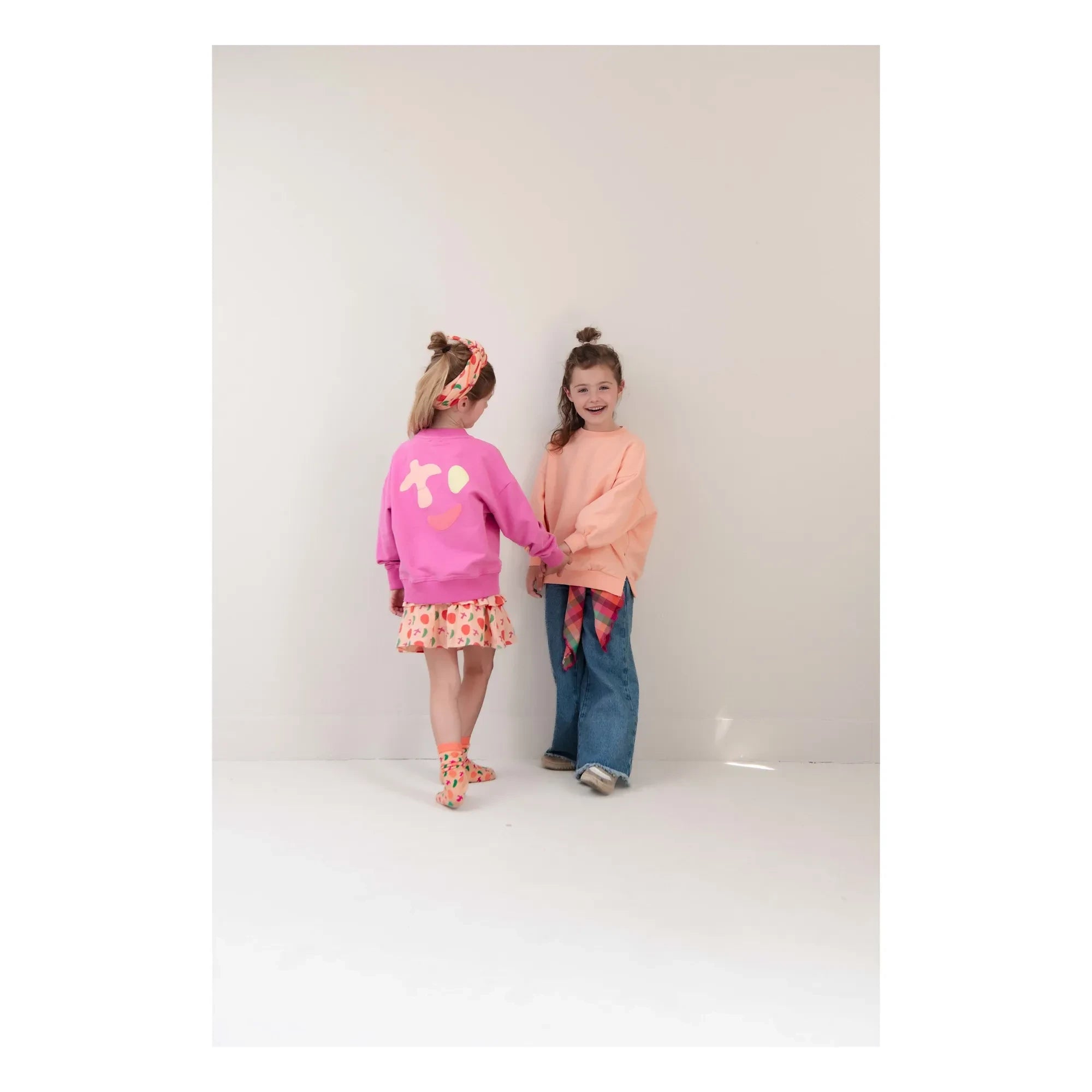 Jenest - Happy Bird organik pamuk sweatshirt | Oats