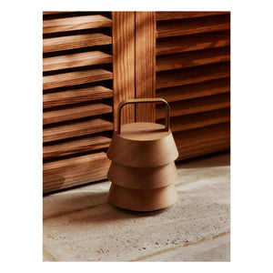 Ferm Living - Luver Taşınabilir Lamba | Kahverengi