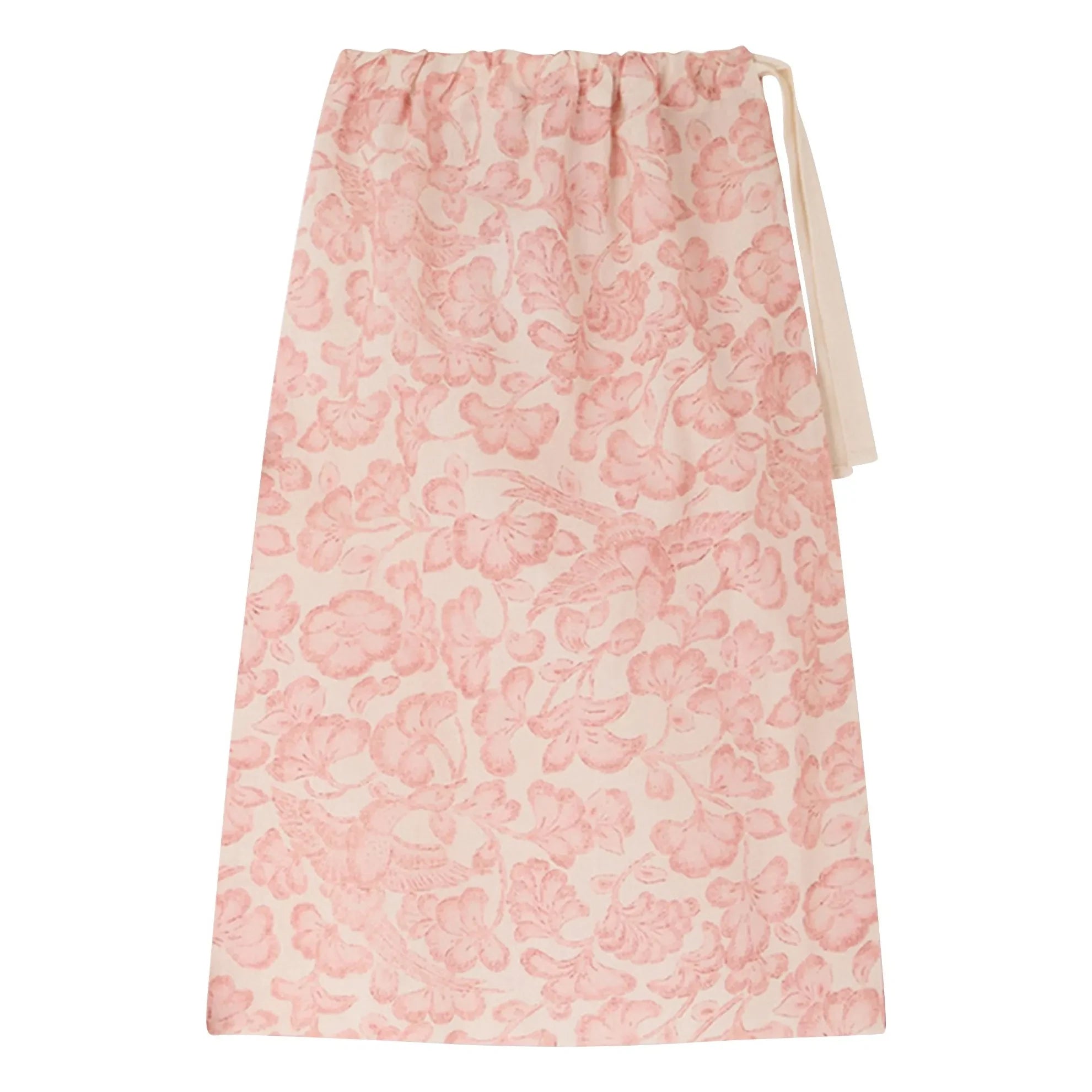 Bonpoint - Ailette Fleuri Organik Pamuk Pijama | Pudra pembesi