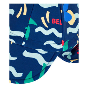 Petit Bateau - Bel Eté UV korumalı şapka Geri dönüştürülmüş lifler | Gece mavisi