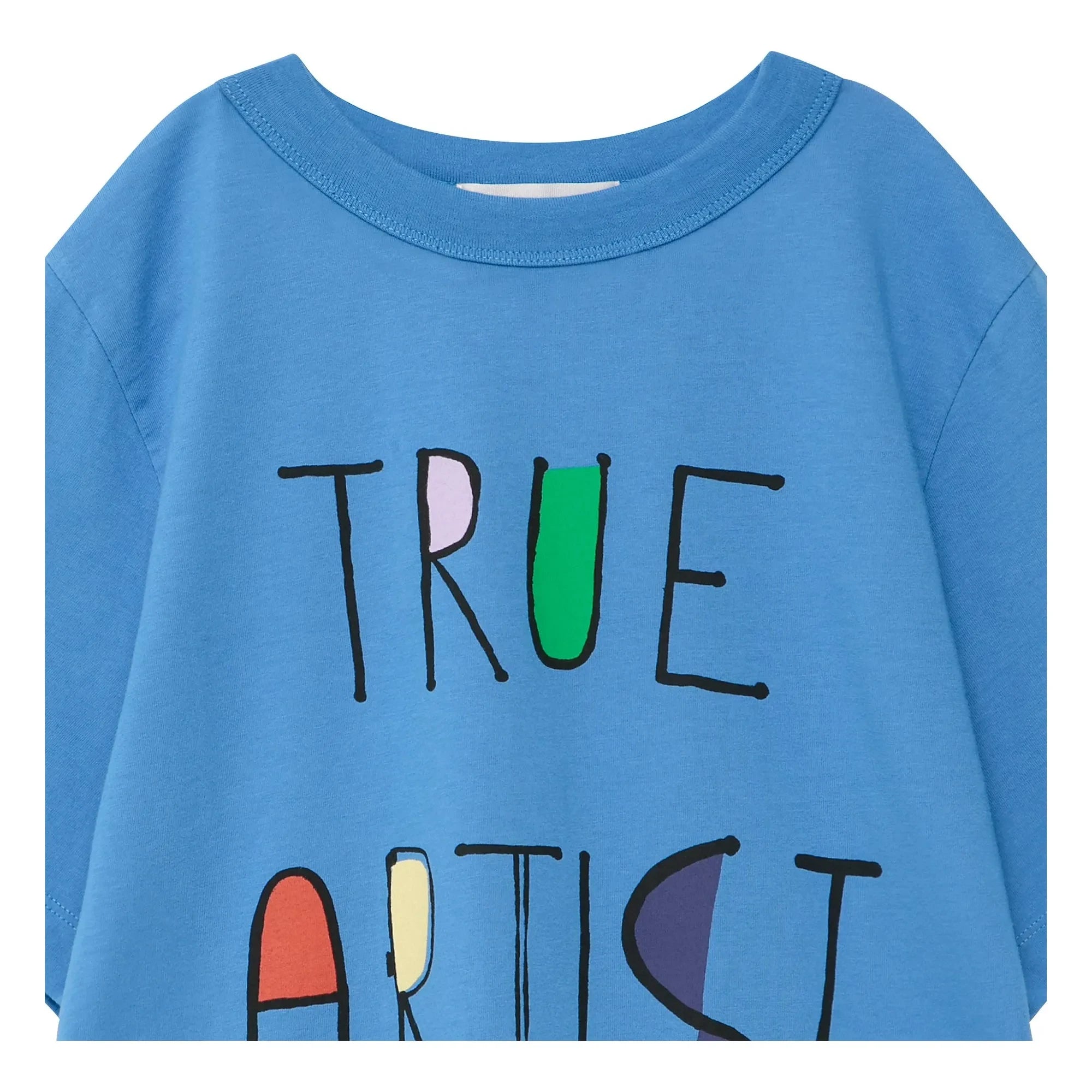 True Artist - N°5 Organik pamuk T-shirt | Kraliyet mavisi