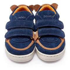 Donsje - Pinou Koala Süet Scratch Sneakers | Gece mavisi
