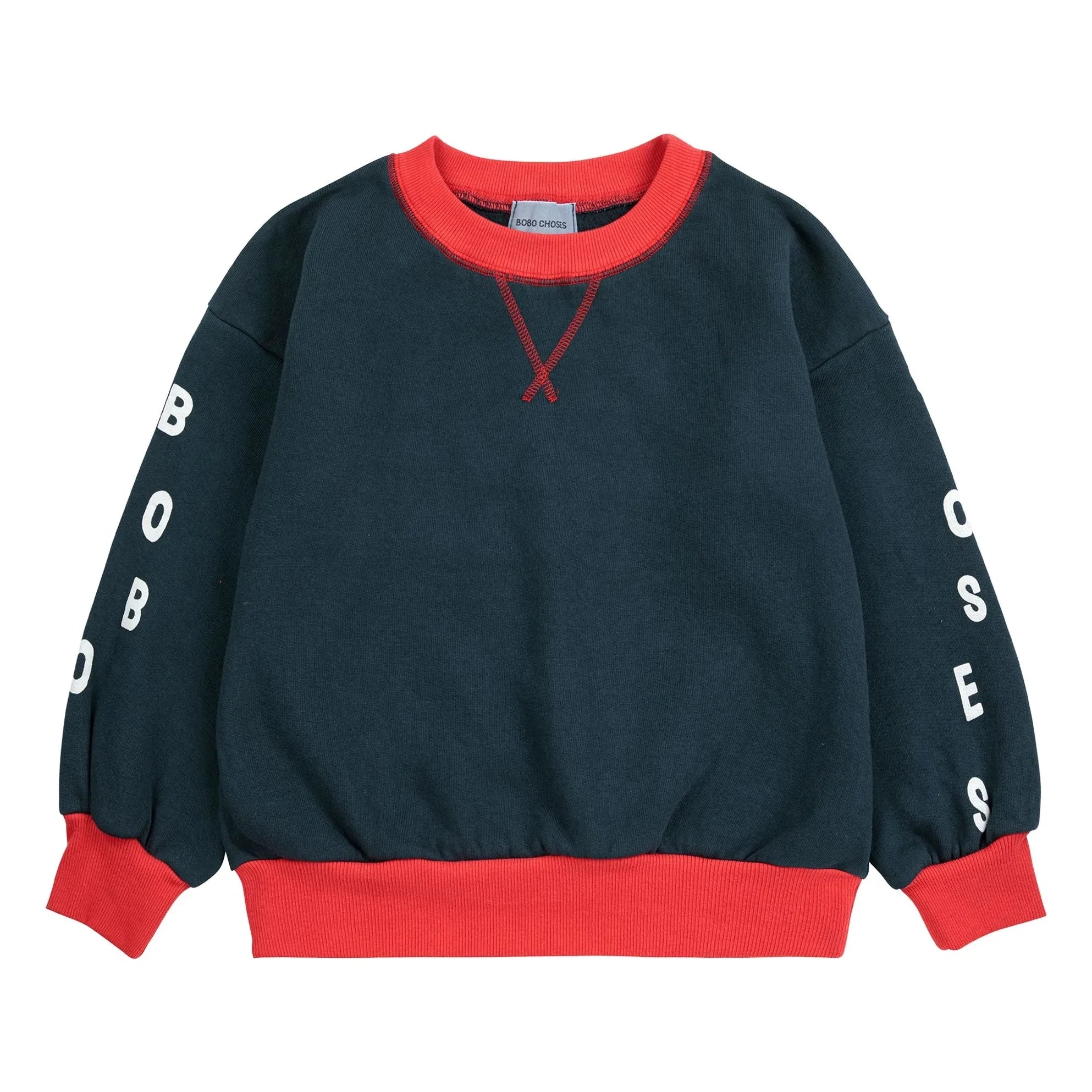 Bobo Choses - Bobo Choses Organik Pamuk Sweatshirt | Gece mavisi