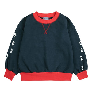 Bobo Choses - Bobo Choses Organik Pamuk Sweatshirt | Gece mavisi
