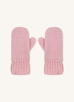Petit Bateau - Örgü eldiven | Pembe