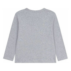 Petit Bateau - Logo Tişört | Heather gri