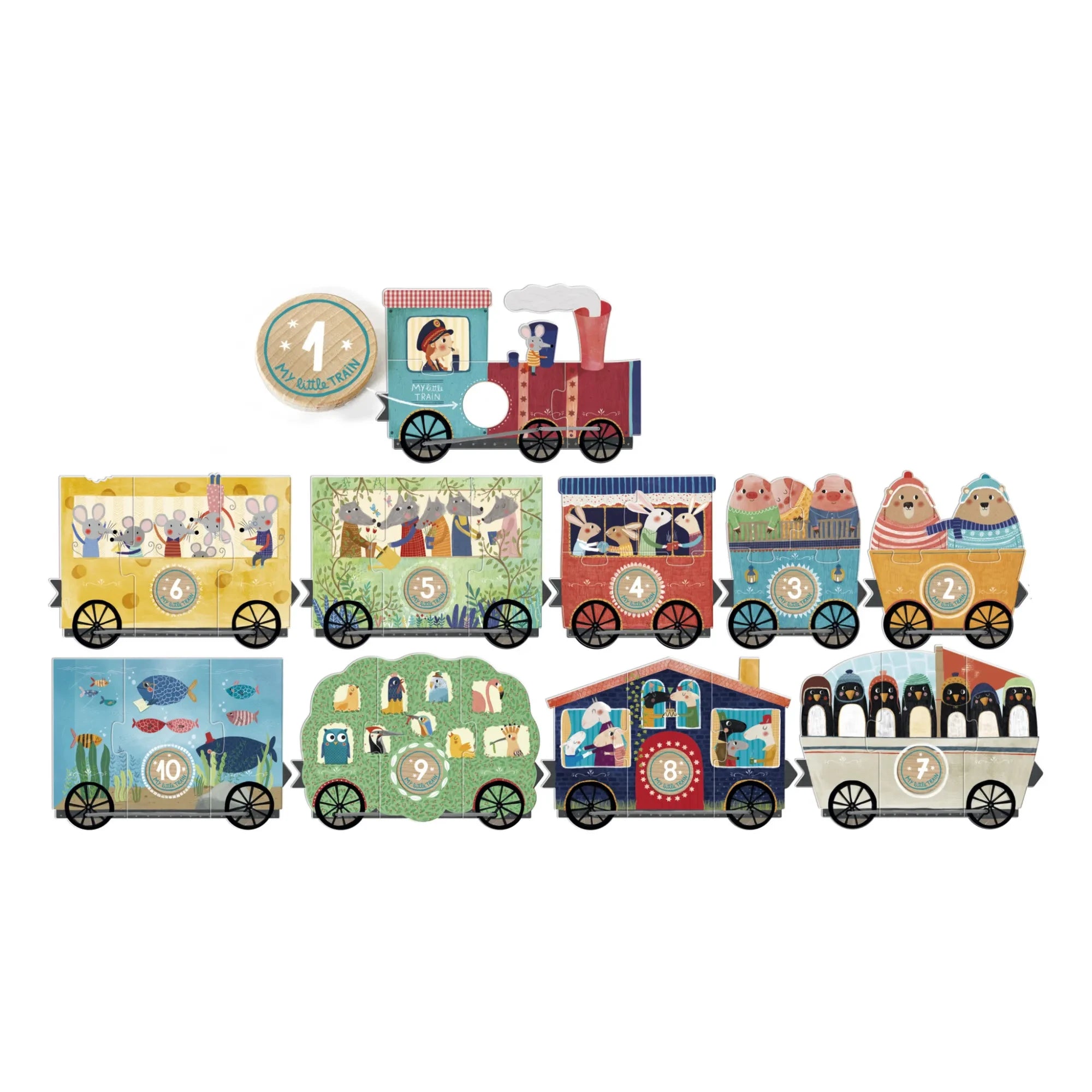 Londji - "My Little Train" Yapboz
