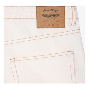 American Vintage - Jean Jozastreet Geri Dönüştürülmüş Lifler | Beyaz