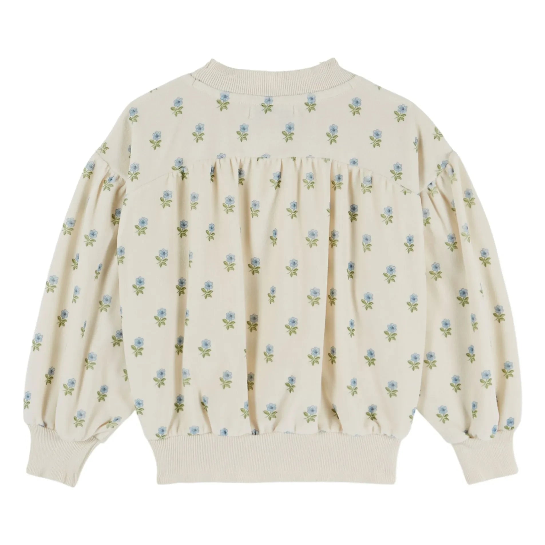 Emile et Ida - Organik Pamuk Kadife Sweatshirt | Ekru