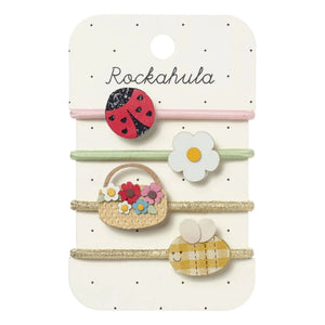 Rockahula Kids - 4'lü Bahçe Toka Seti | Beyaz