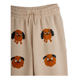 Mini Rodini - Doggies Organik Pamuklu Jogger | Gri melanj