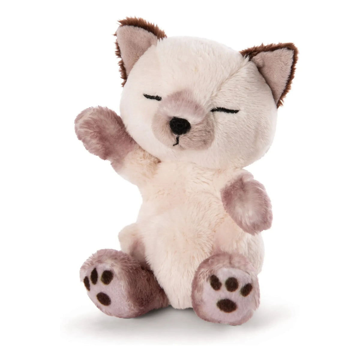 Nici - Siyam kedisi peluş oyuncak - Sleeping Pets | Bej