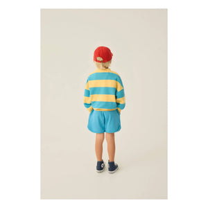 The Campamento - Oversize Çizgili Sweat | Sarı