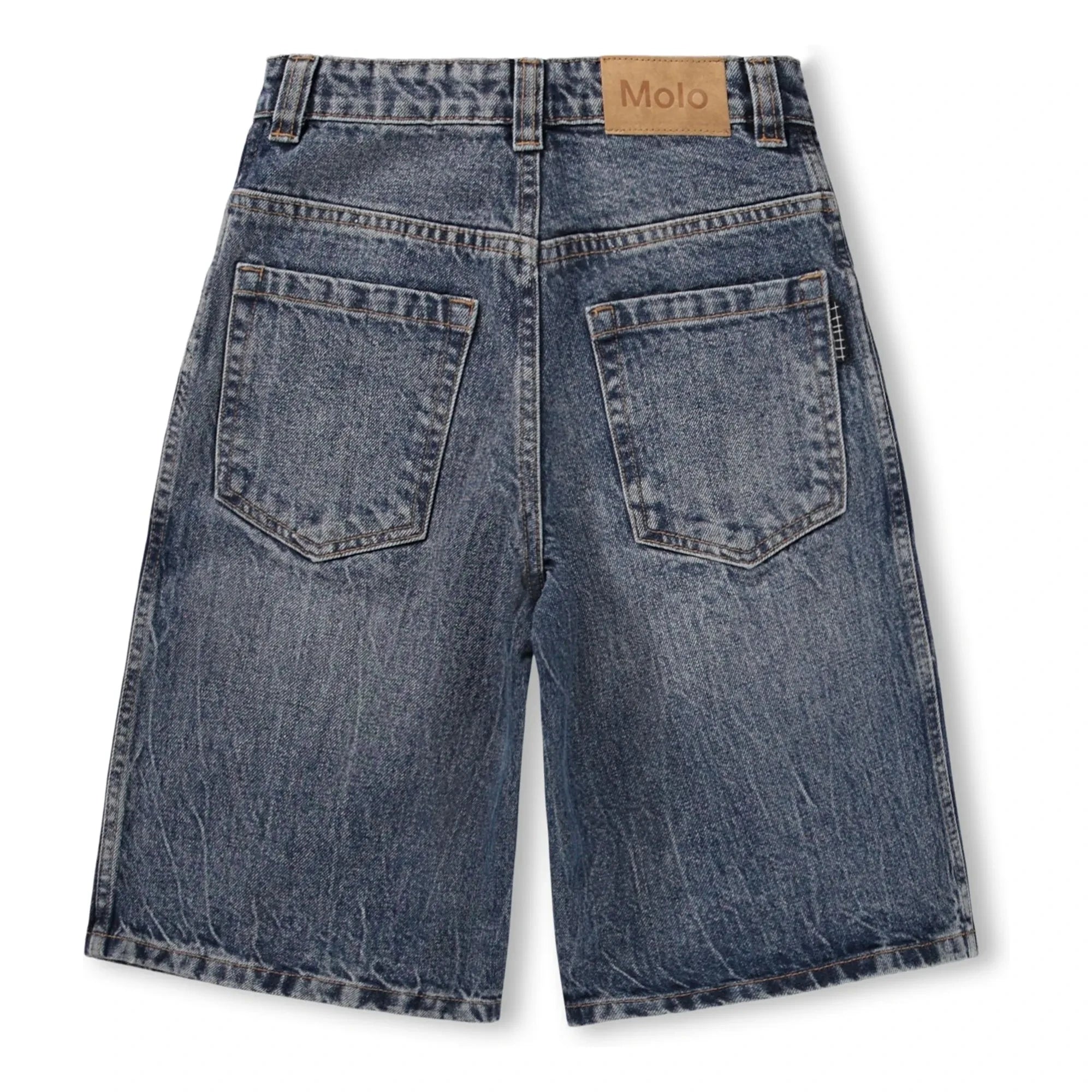 Molo - Alphie Denim Bermuda Organik Pamuk | Mavi