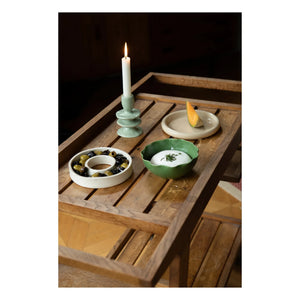 Casa Cecu - Sırlı Stoneware Kase | Haki