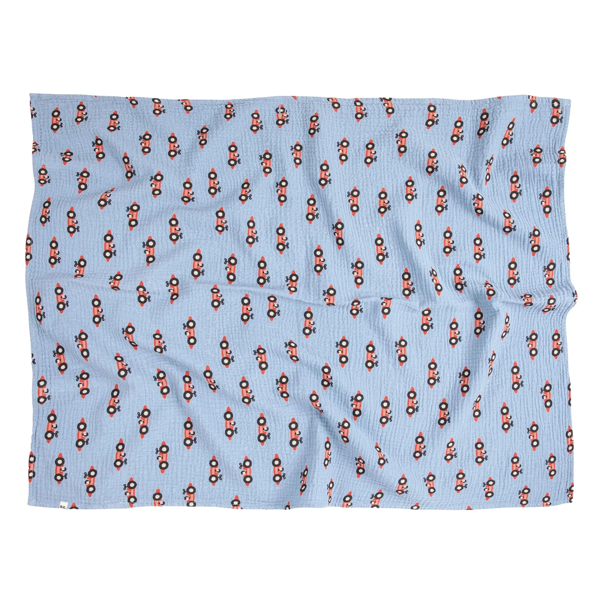 Bobo Choses - Cars | Mavi Lange Pijama ve Slopet Seti