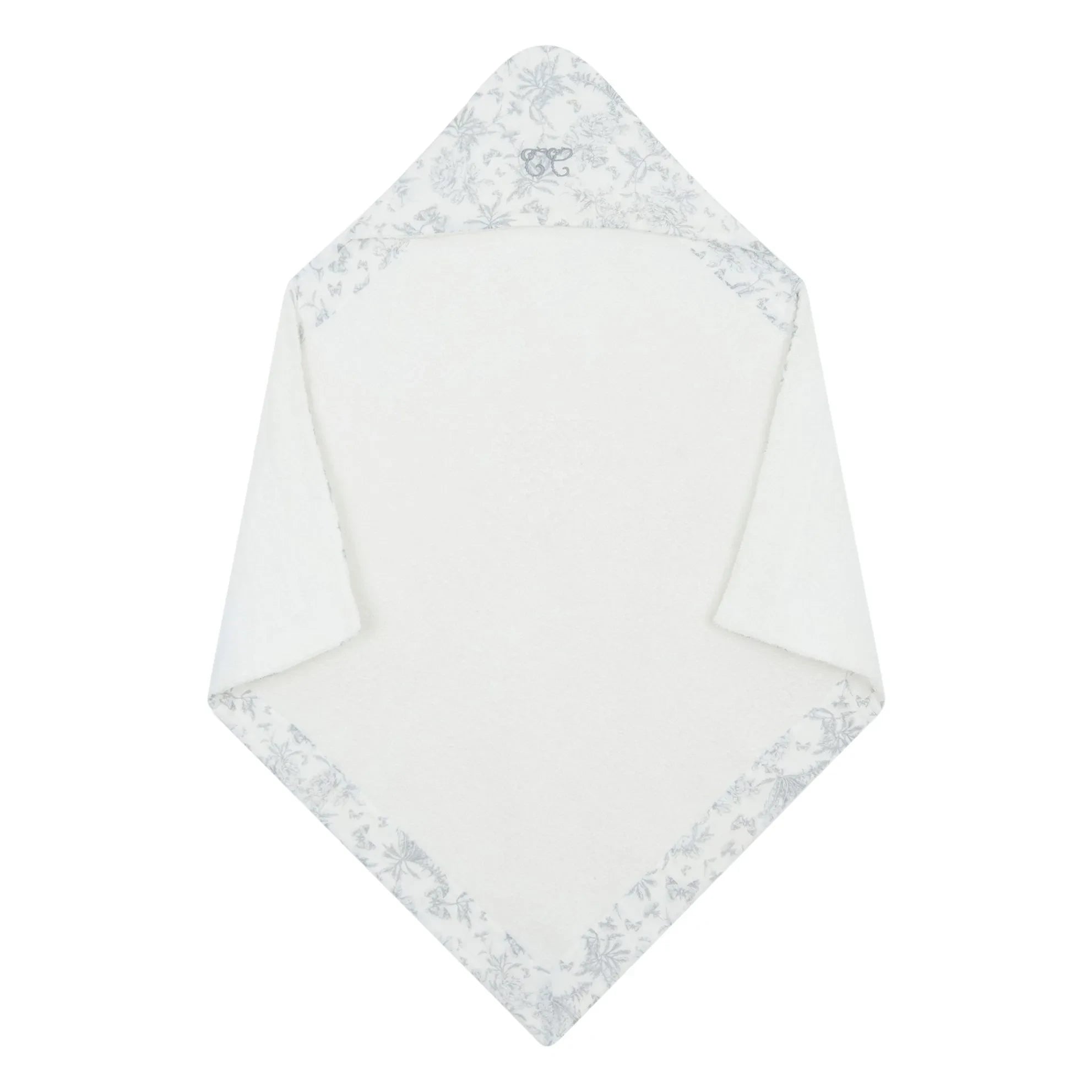 Tartine et Chocolat - Toile de Jouy bebek bornozu | Gri