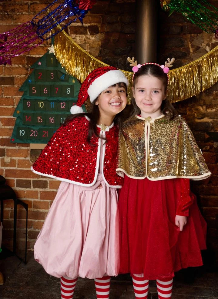 Rockahula Kids - Santa Payetli Şapka | Kırmızı