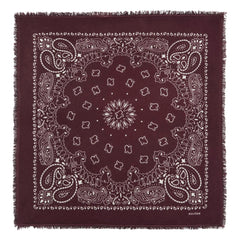 Kujten - Hachiko Kaşmir Bandana | Bordo