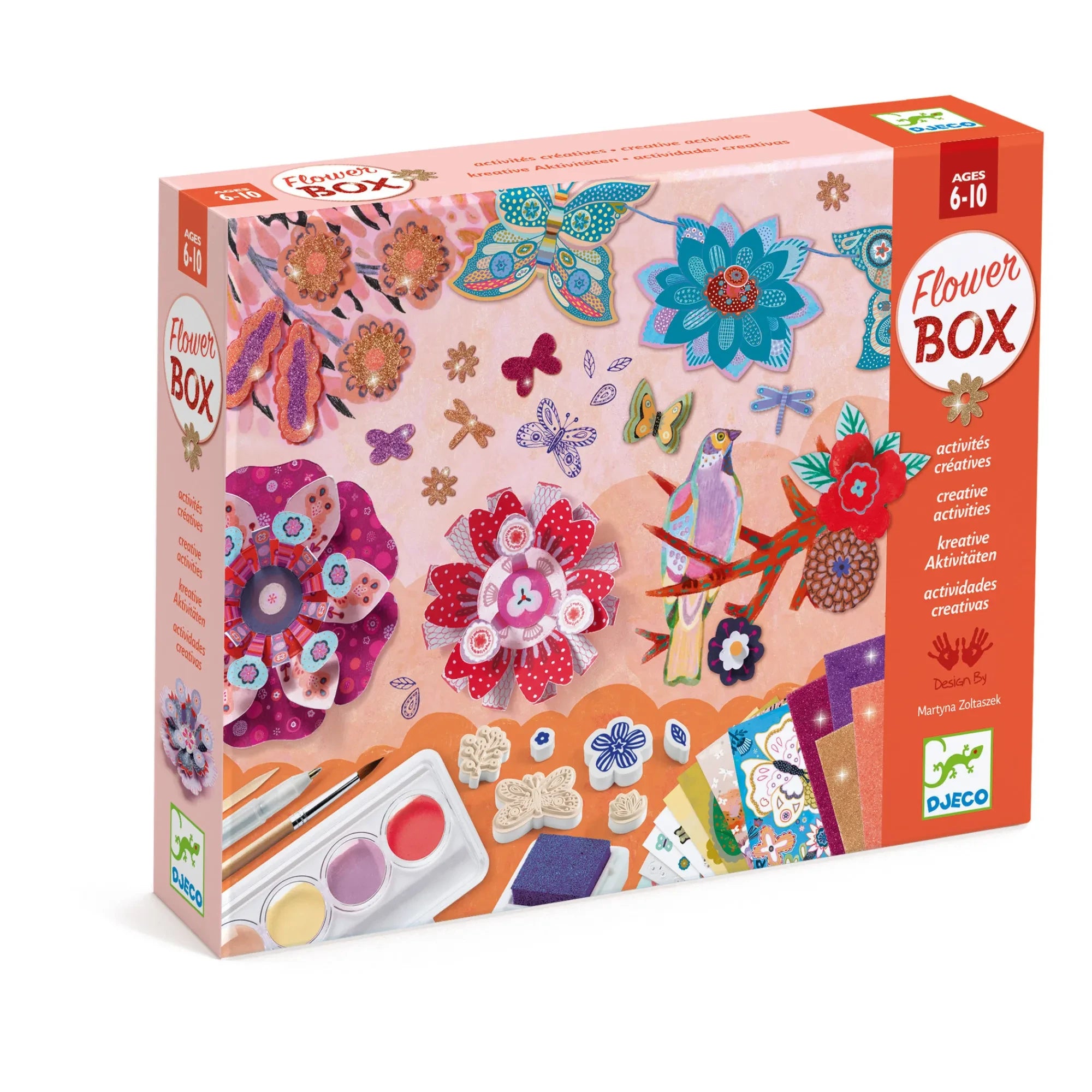 Djeco - Çiçek Bahçesi Çok Amaçlı Aktivite Seti
