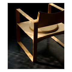 Verpan - Series 270 F deri oturma minderi | Honey