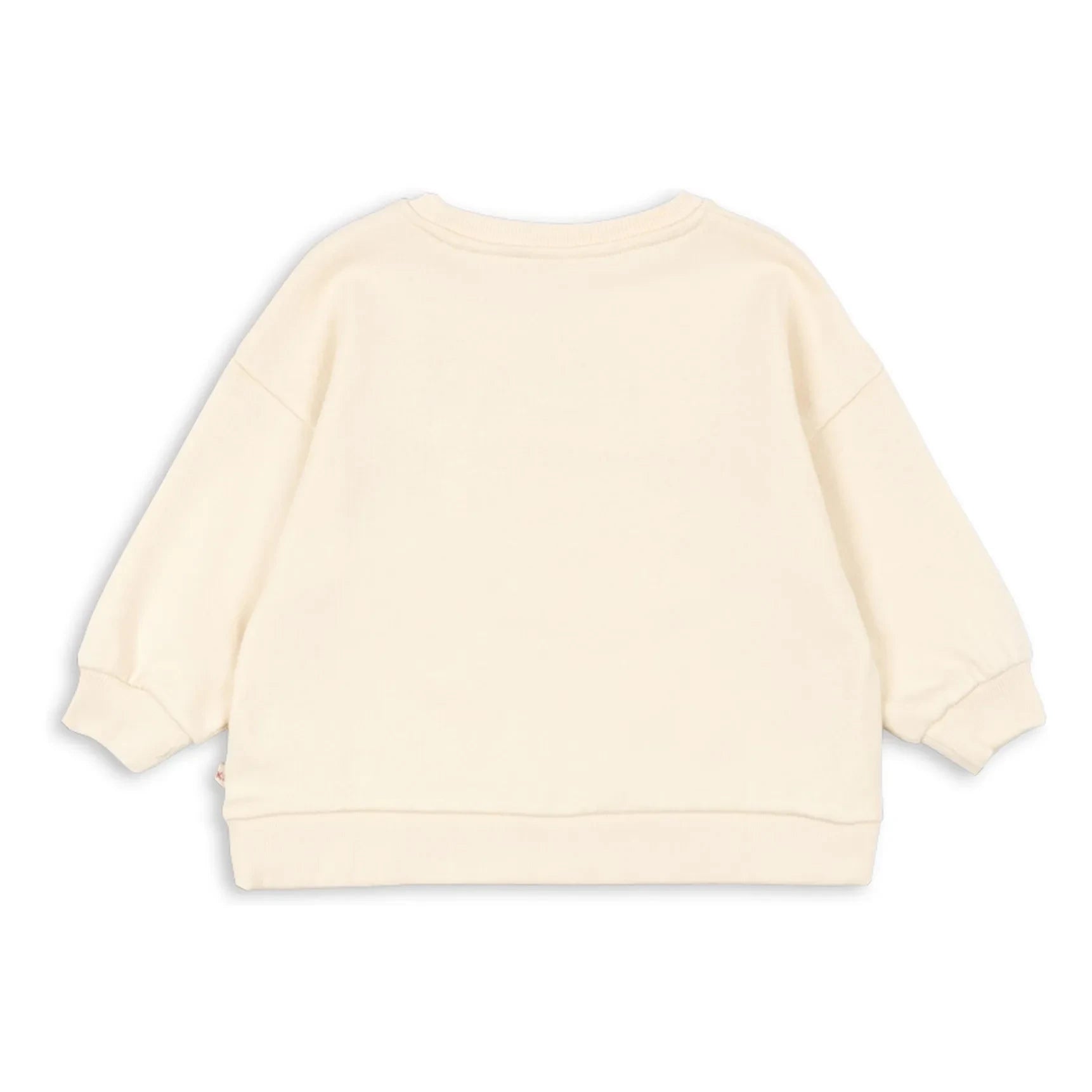 Konges Sløjd - Loupy Match organik pamuklu sweatshirt | Krem