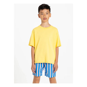 Smallable Kid - Nils Organik pamuklu T-shirt | Floresan sarı