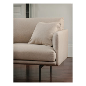 Panac Edition - Isly 3 Kişilik Kanepe, Heathered Kumaş - 205 cm | Gri