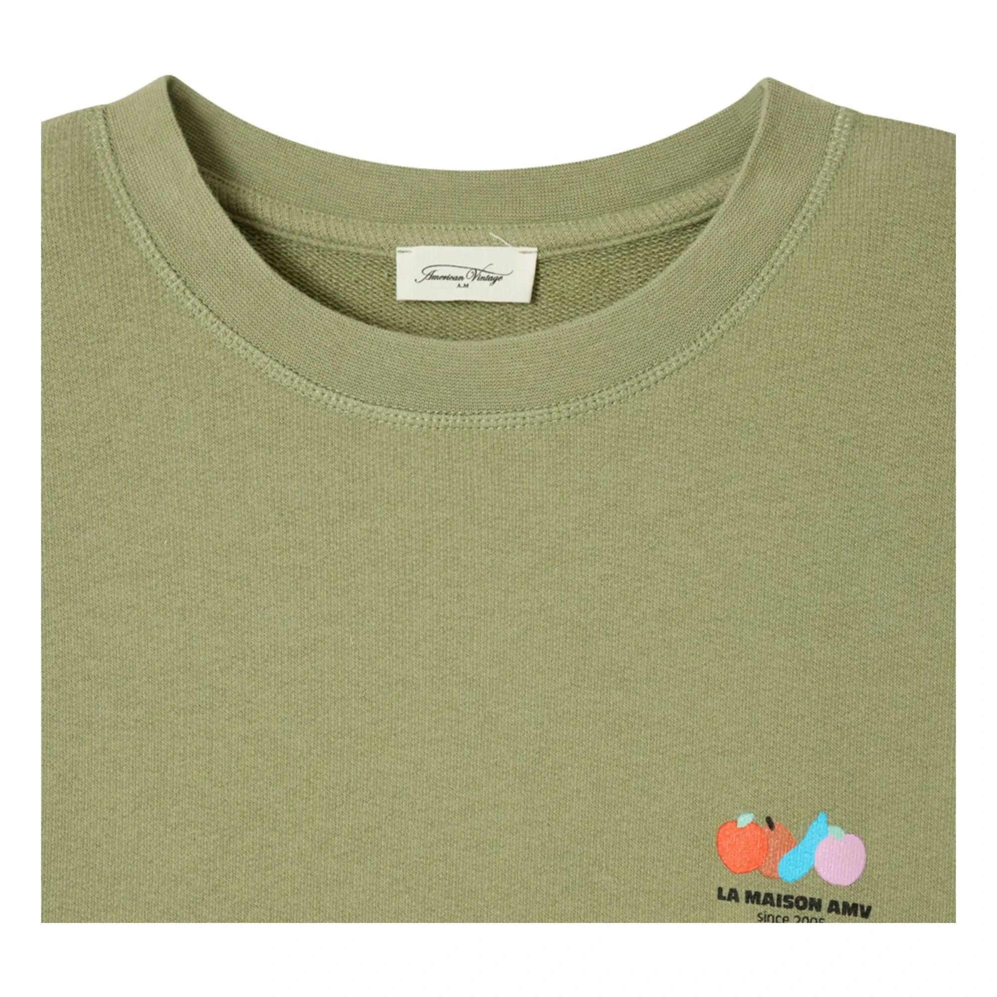 American Vintage - Atubay Pamuk Sweatshirt | Haki