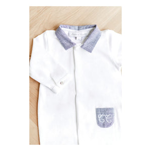 Tartine et Chocolat - Foliage Sleepwear Pijama | Beyaz
